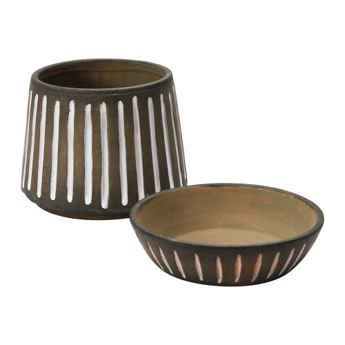 DF4782 Terracotta Pots with Saucers