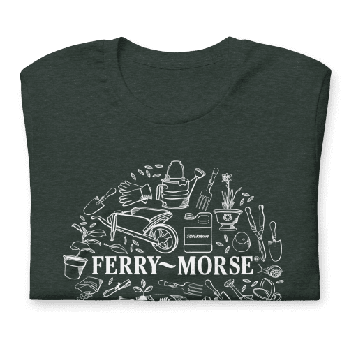 Ferry Morse Logo Short Sleeve Unisex T Shirt Folded