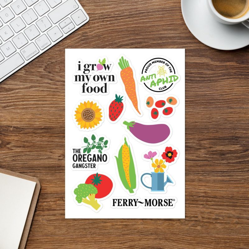 Ferry Morse Sticker Sheet Lifestyle