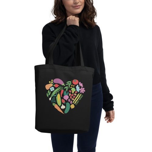 Garden Heart Tote Bag 2