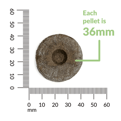 Jiffy 36mm Pellet Sizing