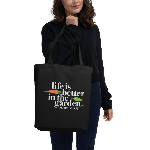 Life Is Better In The Garden Tote Bag On Model