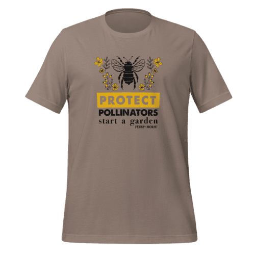 Protect The Pollinators Front Brown