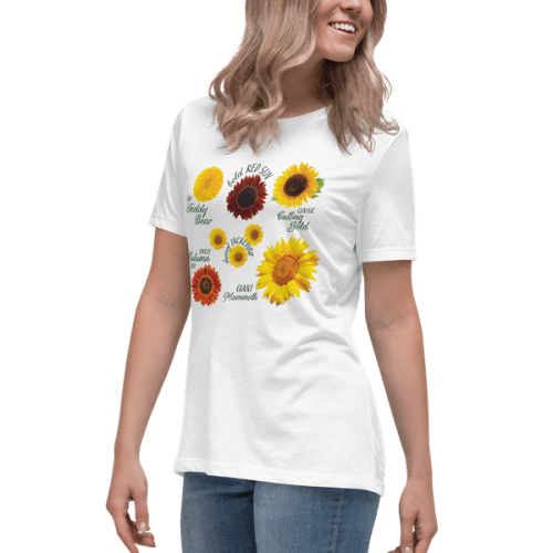 Sunflower Shirt White on Model