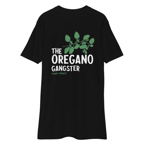 The Oregano Gangster Unisex T shirt Black