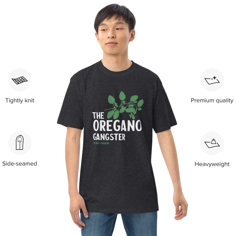 The Oregano Gangster Unisex T shirt Features