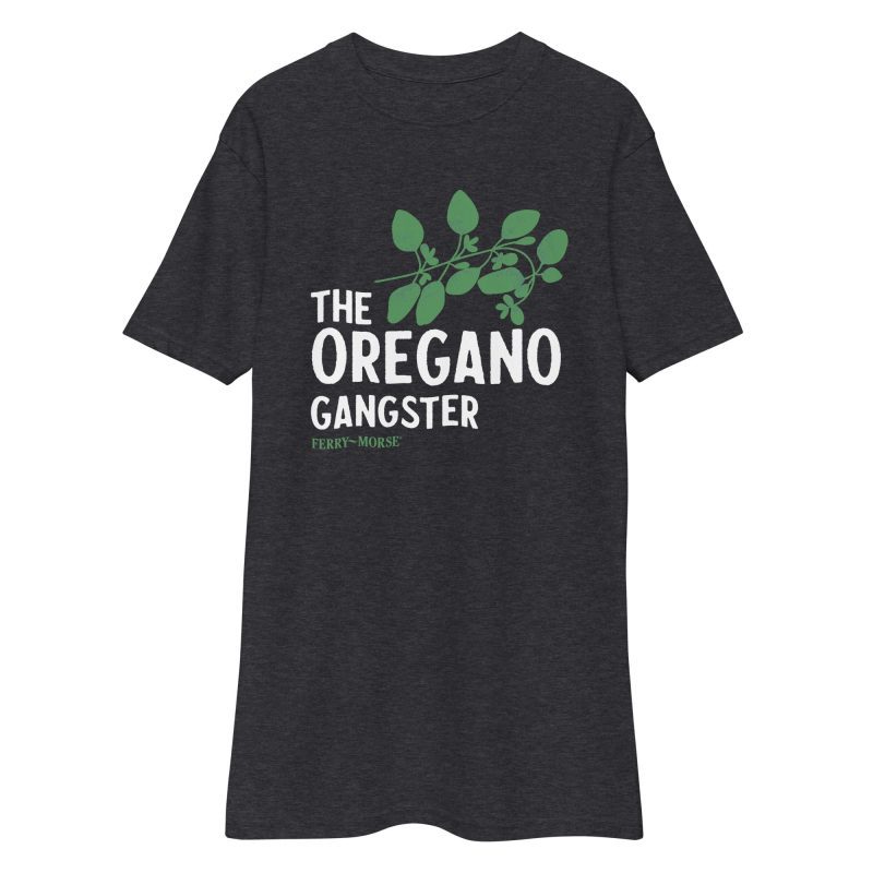 The Oregano Gangster Unisex T shirt Grey