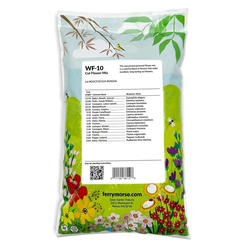 WF 10 Cut Flower Mix Bag Back Compressed