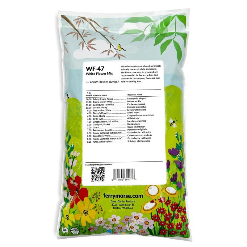 WF 47 White Flower Mix Bag Back Compressed