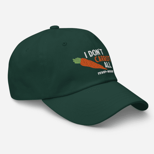 classic dad hat spruce right front