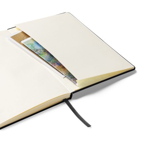 hardcover bound notebook black product details 3